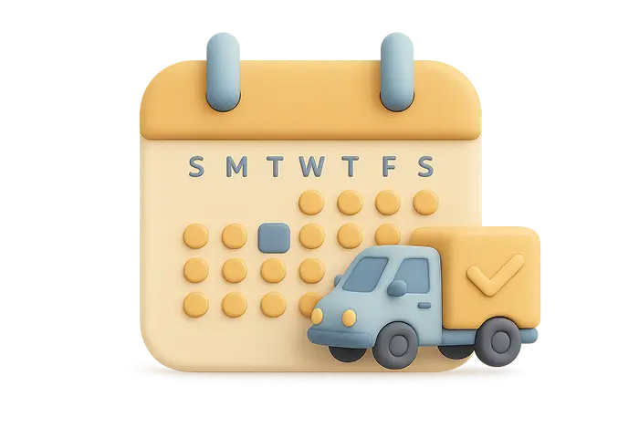 Set your delivery date
