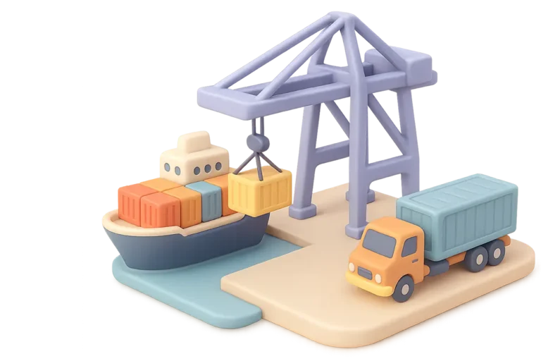 Freight & Shipping 2 cargo and freight ship